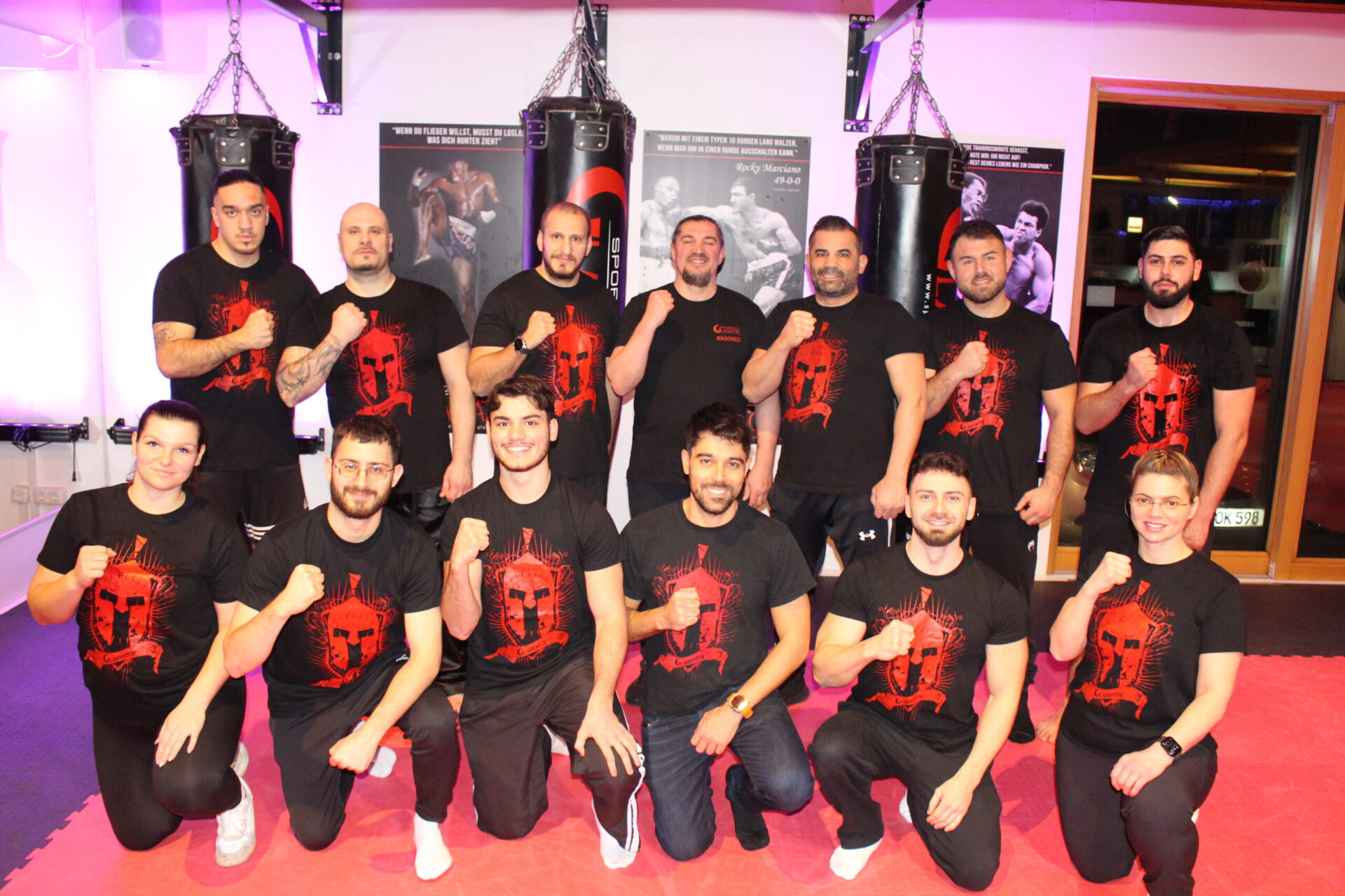 Trainerteam der Sportschule Gladiator Augsburg