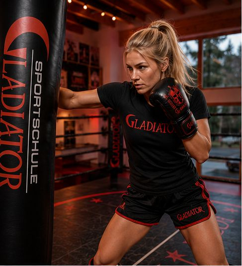 Boxtraining in der Sportschule Gladiator in Augsburg