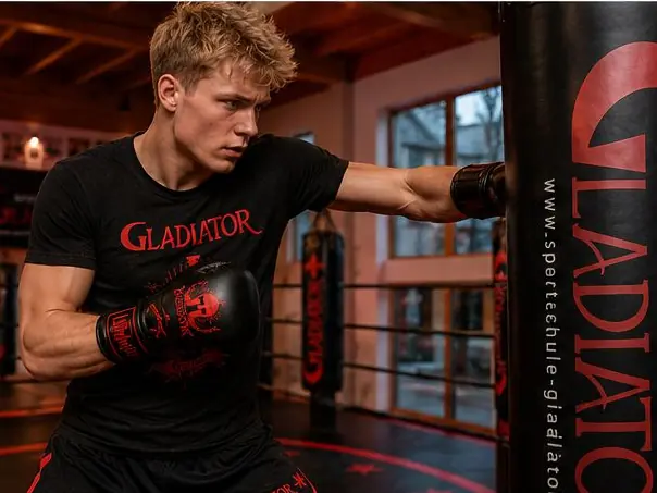 Intensives Boxtraining für Wettkämpfer bei der Sportschule Gladiator in Augsburg